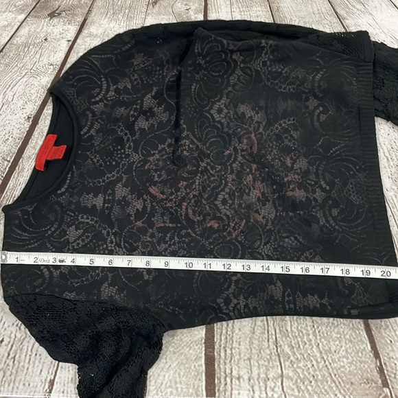 Tous Les Garçons Italian Sweater Large Lace - Picture 8 of 8